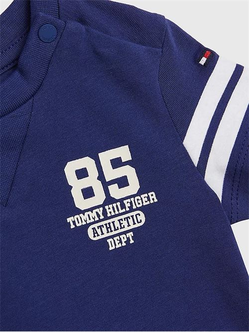 BABY COLLEGIATE TEE S/S TOMMY HILFIGER | KN0KN01571J/C88